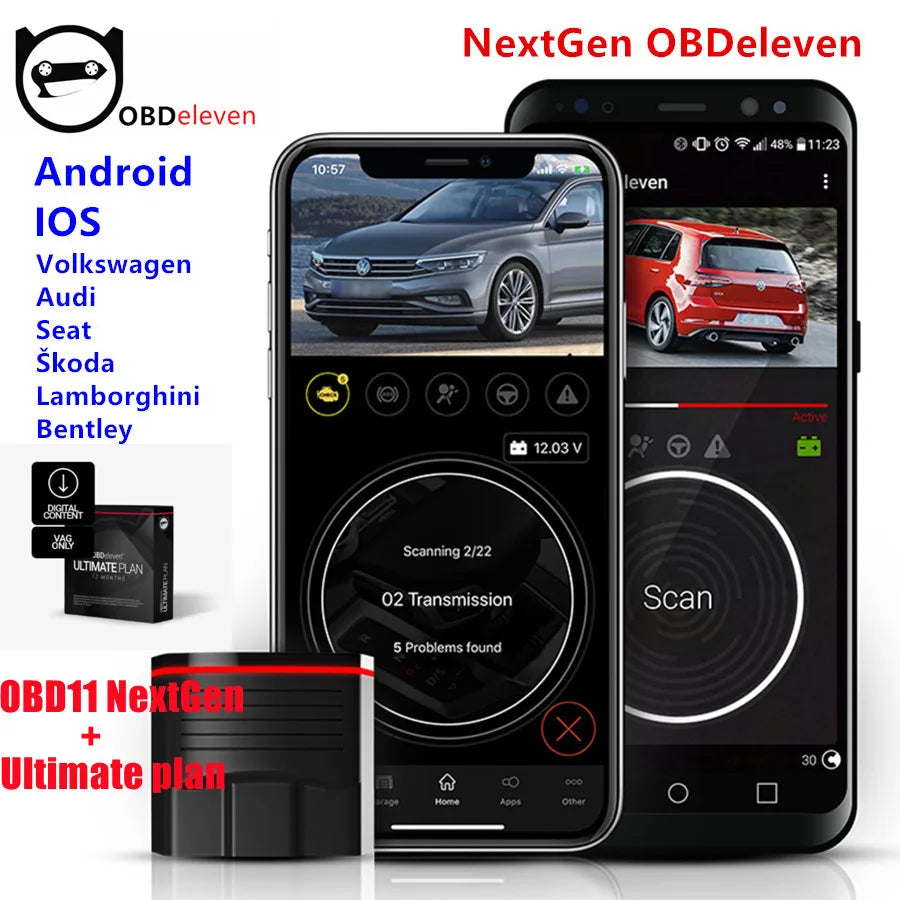 OBDeleven  Scanner Tool Diagnostic for VW /Audi/Seat/Skoda/BMW