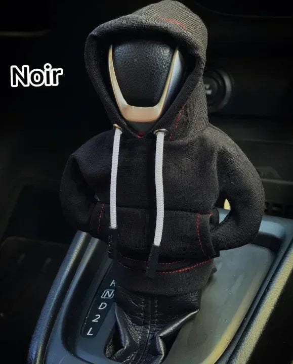 Fashion Hoodie Car Shift Knob Cover Manual Handle Gear Lever Decoration Hoodie