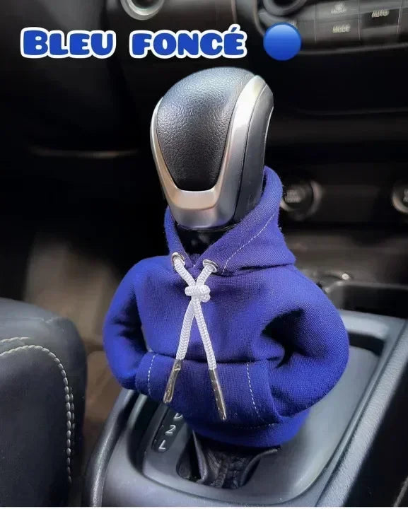 Fashion Hoodie Car Shift Knob Cover Manual Handle Gear Lever Decoration Hoodie