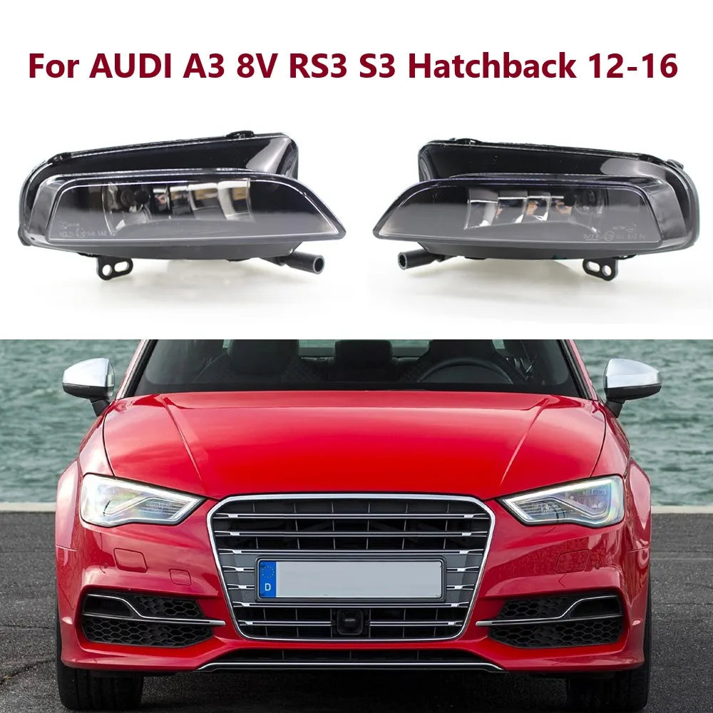 Left / Right Car Fog Driving Light Lamp For AUDI A3 8V RS3 S3 Hatchback 2012-2016 8V0941699D 8V0941700D