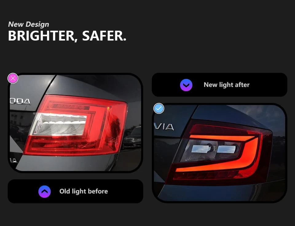 Skoda Octavia LED Taillight 2015-2017