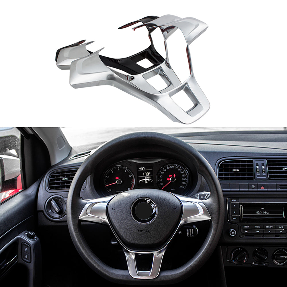 Car Steering Wheel Trim for Volkswagen VW Golf 7 GTI MK7 POLO 2015 Jetta MK6 2015 2016