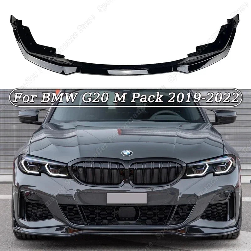 BMW 3 Series Front Bumper Lip G20 2019-2022