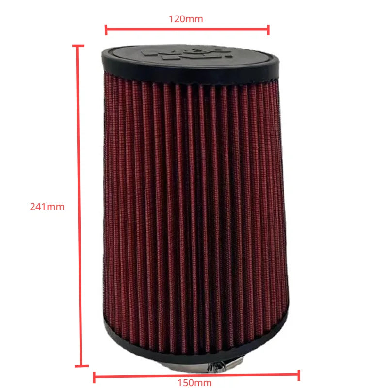 Car Intake Air Filter for K＆N High Flow Cone